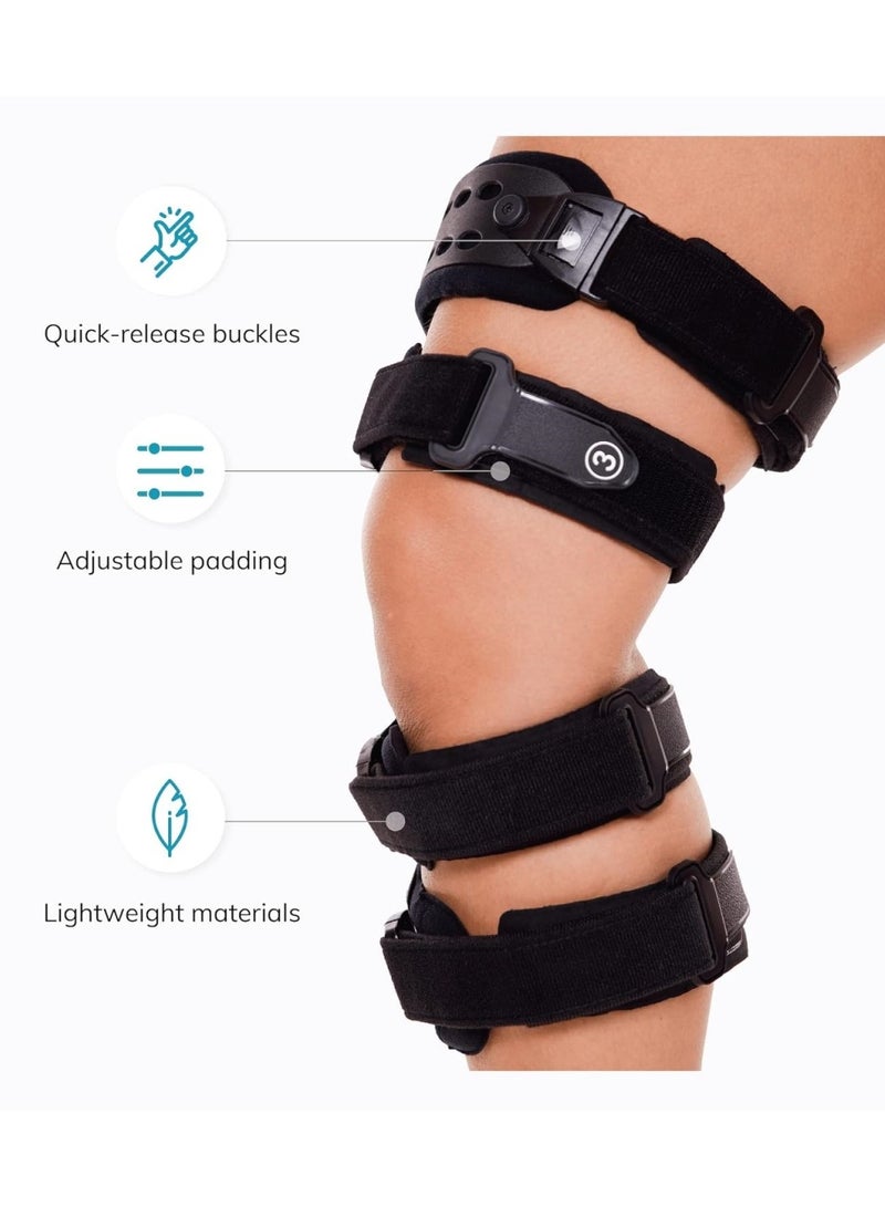 Ru syanl - Unloader Knee Brace Suitable for Bone-on-bone Knee Osteoarthritis Rheumatoid Arthritis Knee Joint Pain and Degenerative Conditions - Image 1