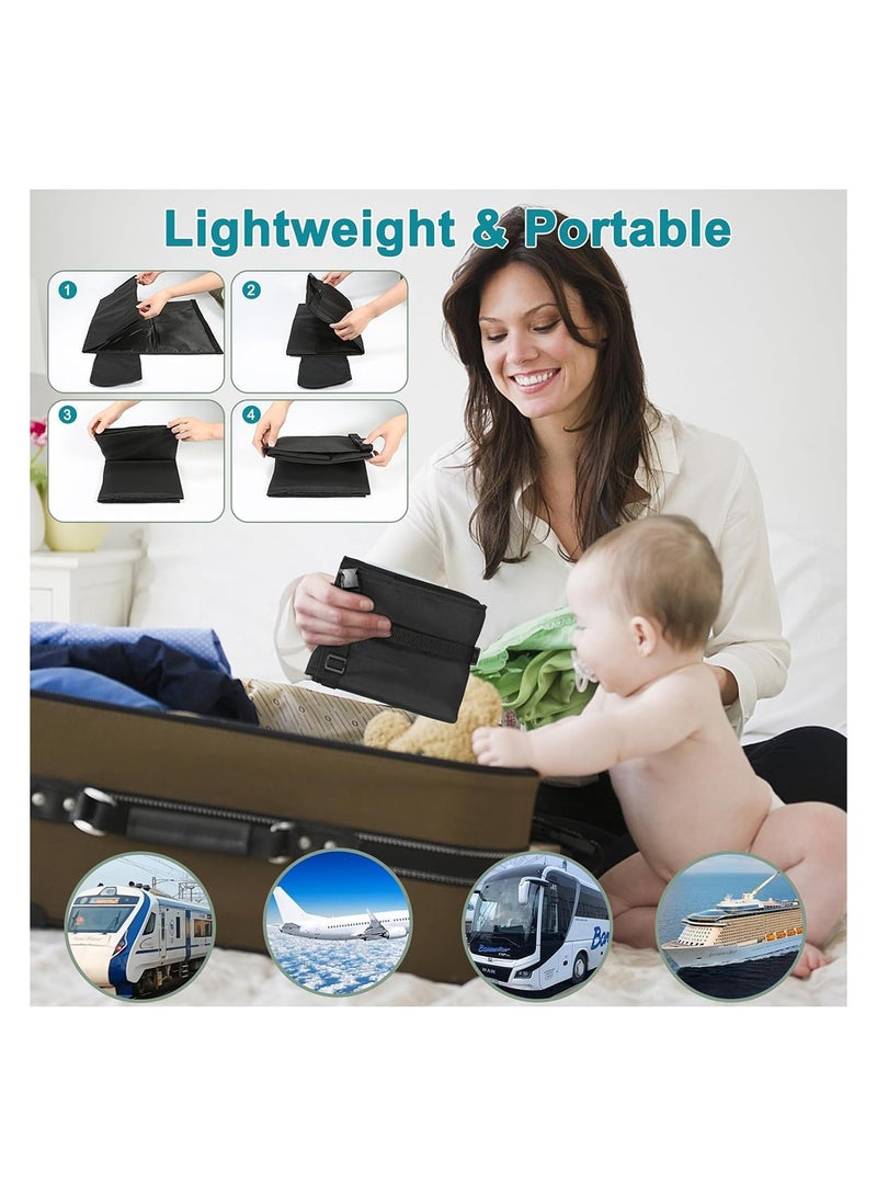 Baby Airplane Travel Footrest Bed Toddler Airplane Seat Portable Toddler Travel Foot Hammock Airplane Seat Extender Leg Rest for Children Travel Essentials for Children to Lie Down on Plane  - Image 4