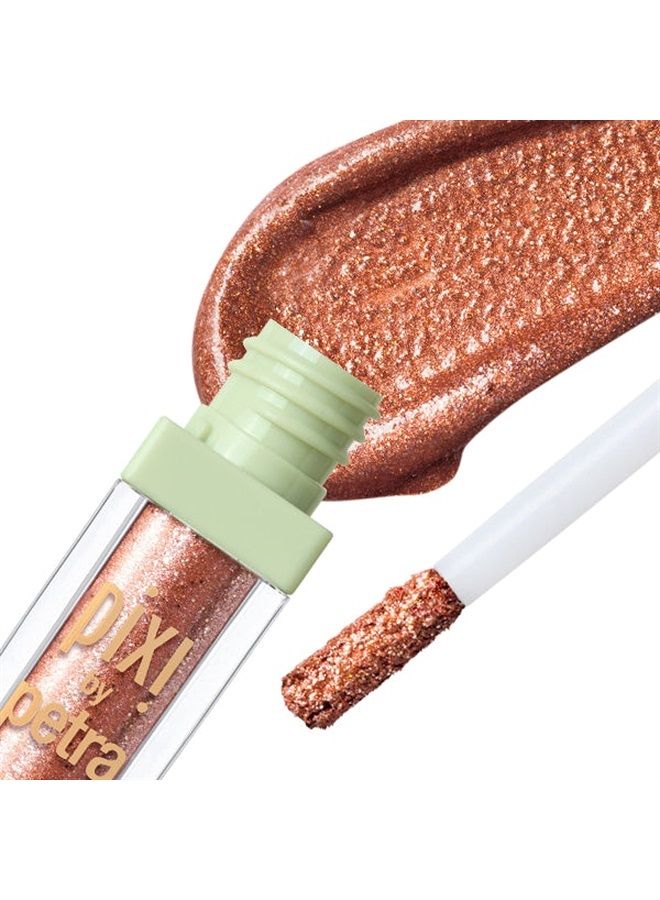 pixi Beauty Liquid Fairy Lights - PassionLight 5g| Light Reflecting Glitter Eyeshadow | Super Sparkles Eyes For Ethereal Look | 0.18 Oz