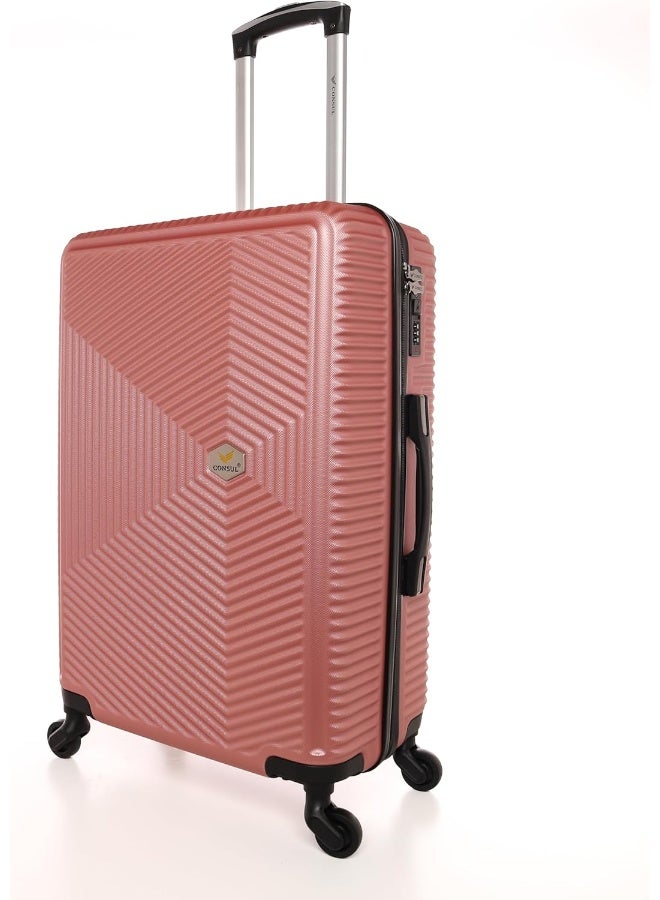 قنصل مجموعة أمتعة أنيقة مكونة من 4 قطع IS-07 لون ROSE GOLD - Image 3