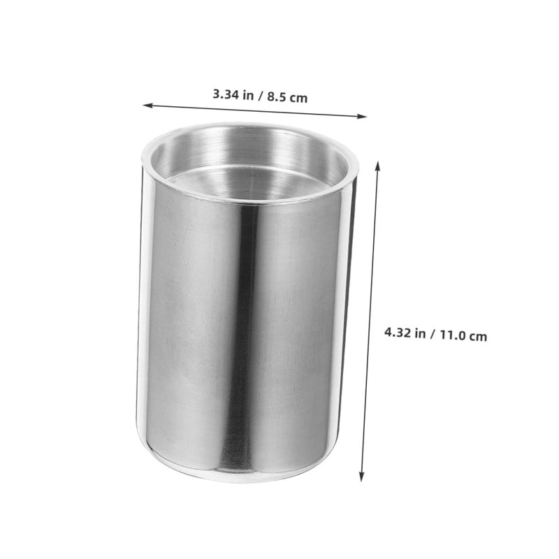 Stainless Steel Smokeless Car Ashtray Windproof Portable Ash Tray for Office Business - Image 3