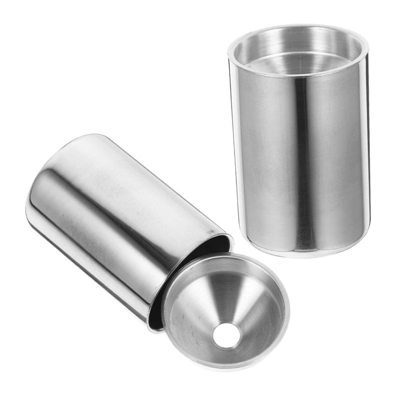 Stainless Steel Smokeless Car Ashtray Windproof Portable Ash Tray for Office Business - Image 2