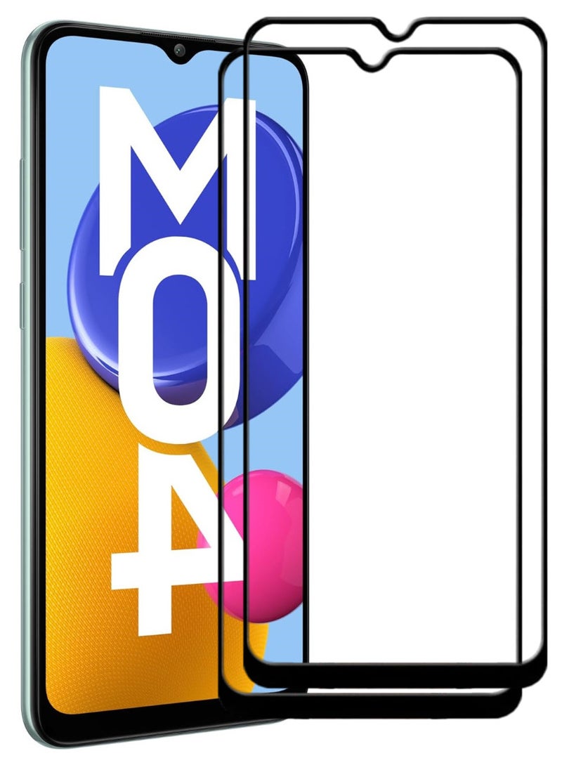 ACLIX 2 Pieces Antistatic ESD Dustproof Premium Quality High Definition Tempered Glass Screen Protector Designed For Samsung Galaxy M04 - Image 1