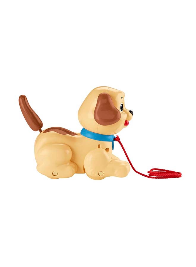 Fisher-Price Toddler Toy Lil’ Snoopy Pull-Along Puppy Dog, Walking Activity for Developmental Play Infants Ages 1+ Years - Image 5