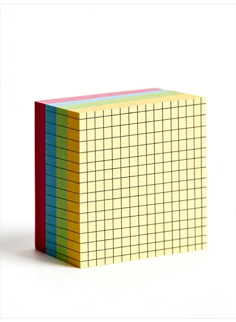 Sticky Notes 76mm x 76mm – Self-adhesive sticky notes, perfect for office, school, and home desk accessories. Suitable for planners, reminders, to-do lists, and can be used for writing paper notes. Suitable for desktops and organizers. - Image 3