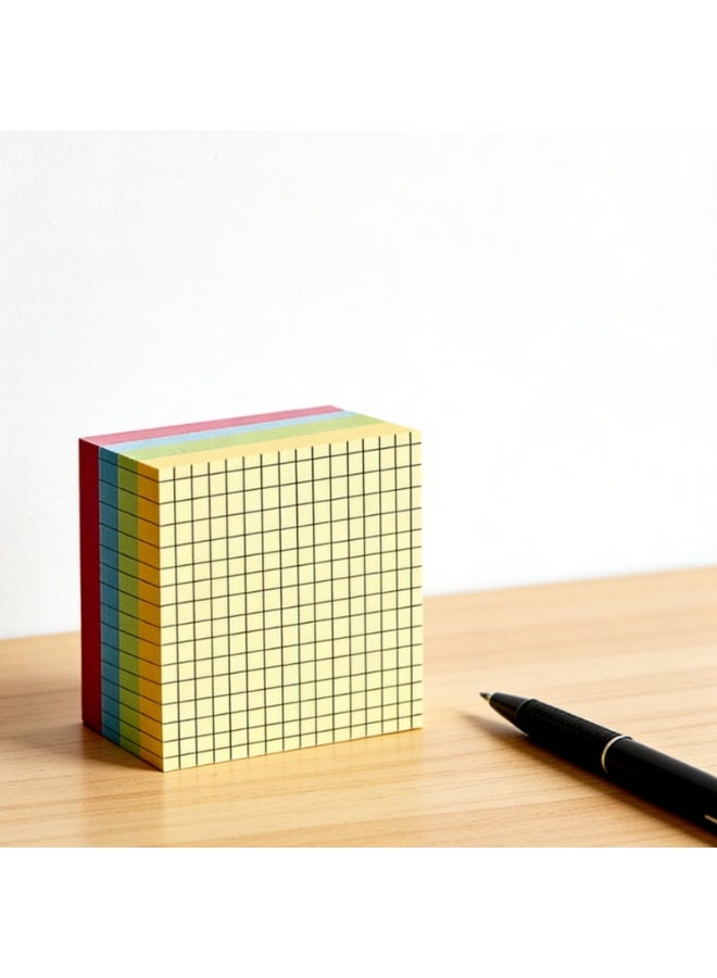 Sticky Notes 76mm x 76mm – Self-adhesive sticky notes, perfect for office, school, and home desk accessories. Suitable for planners, reminders, to-do lists, and can be used for writing paper notes. Suitable for desktops and organizers. - Image 2