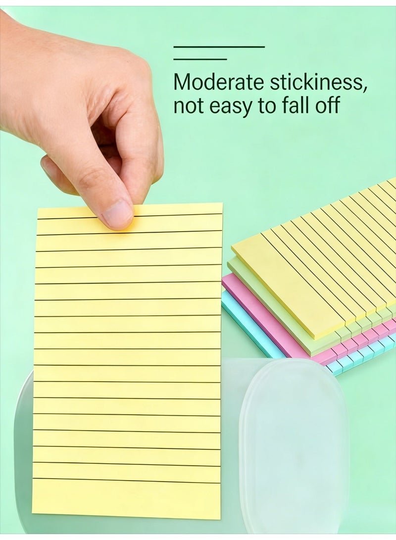 Sticky Notes 76mm x 76mm – Self-adhesive sticky notes, perfect for office, school, and home desk accessories. Suitable for planners, reminders, to-do lists, and can be used for writing paper notes. Suitable for desktops and organizers. - Image 5
