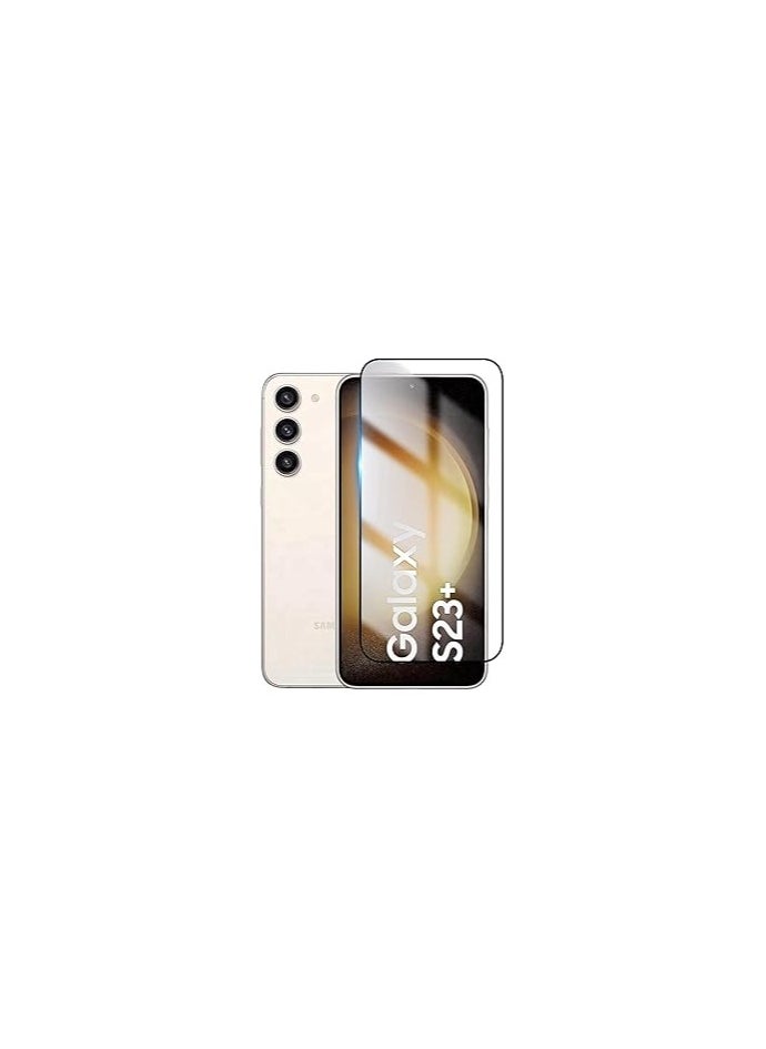 Generic - Glass for Samsung Galaxy S23 Plus Screen Protector Tempered Glass Full Glue Edge-to-Edge Protector for Samsung Galaxy S23 Plus - Image 1