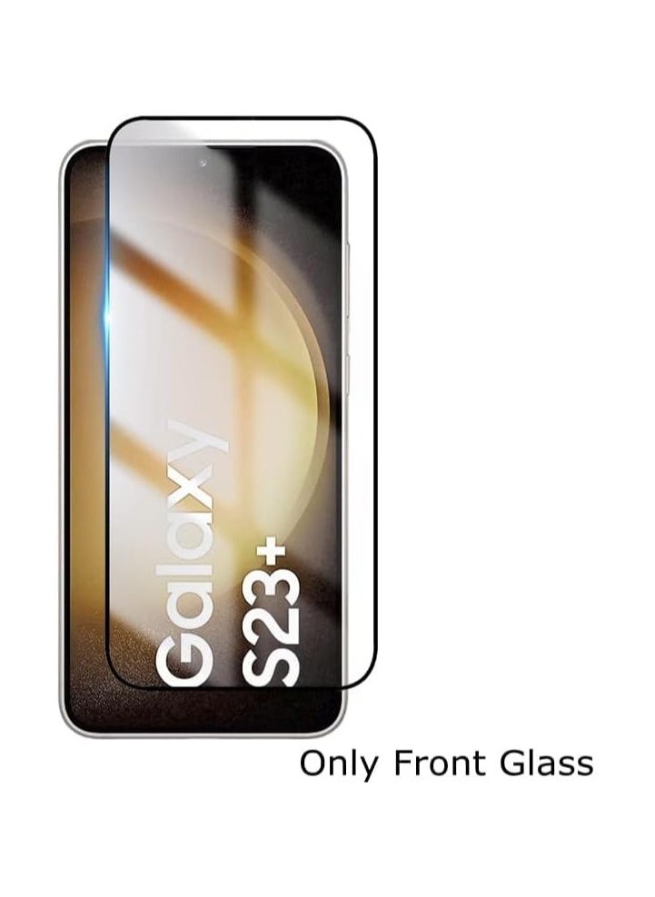 Generic - Glass for Samsung Galaxy S23 Plus Screen Protector Tempered Glass Full Glue Edge-to-Edge Protector for Samsung Galaxy S23 Plus - Image 1