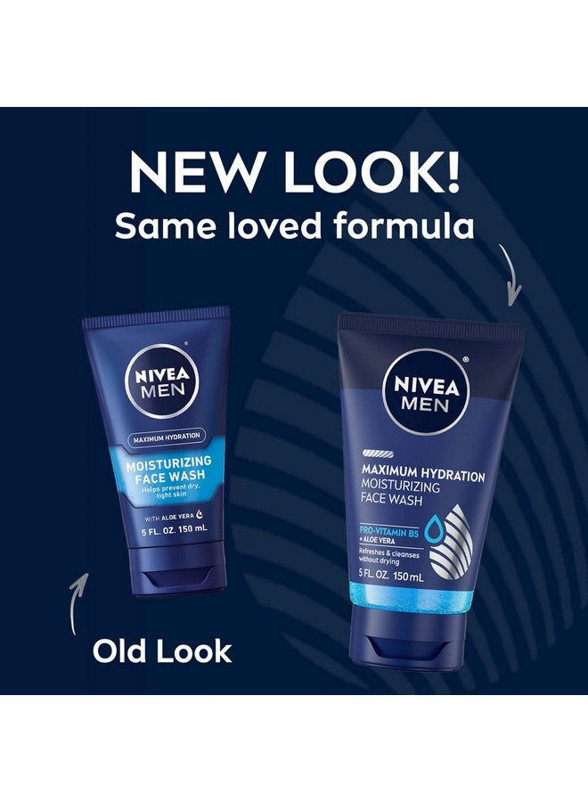 Nivea Men For Men Double Action Moisture Rich Face Wash, Vitamin Enriched,147.9 Ml (Pack Of 1) - Image 2