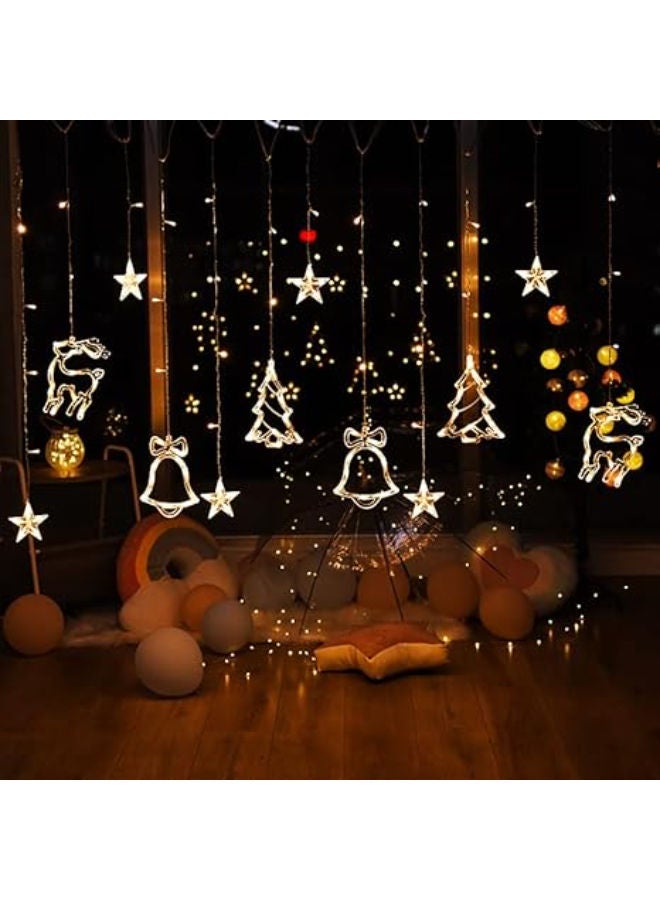 ستارة إضاءة LED بلاستيكية على شكل غزال عيد الميلاد - 2.5 متر (عبوة من قطعة واحدة) - Image 2