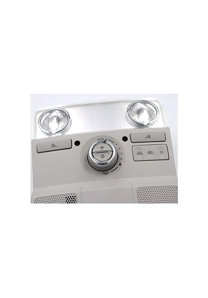 QASULER Gray Dome Light for Tiguan 2010-2016 - Image 2