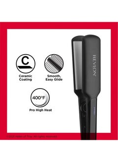 Revlon Revlon Smooth and Straight Ceramic Flat Iron | Fast Results, Smooth Styles (2 in)  - Image 5