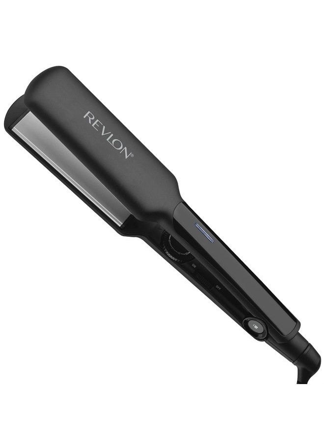 Revlon مكواة تمليس سيراميك ناعمة ومستقيمة من ريفلون | نتائج سريعة، أنماط سلسة (2 بوصة)  - Image 1