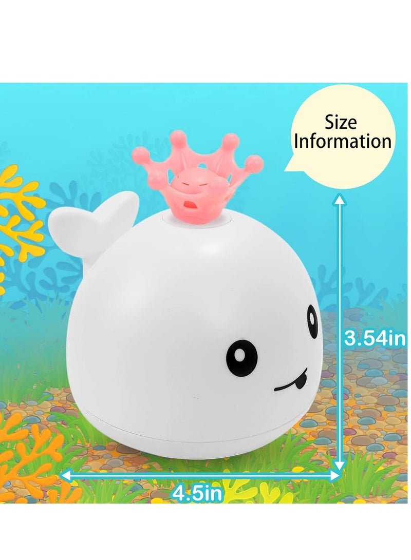 Arabayt Octopus Baby Bath Toys with Lights and Decorative Accessories, Automatic Water Spray Pool and Bath Toys for Toddlers Boys Girls Everyday Use - Image 2