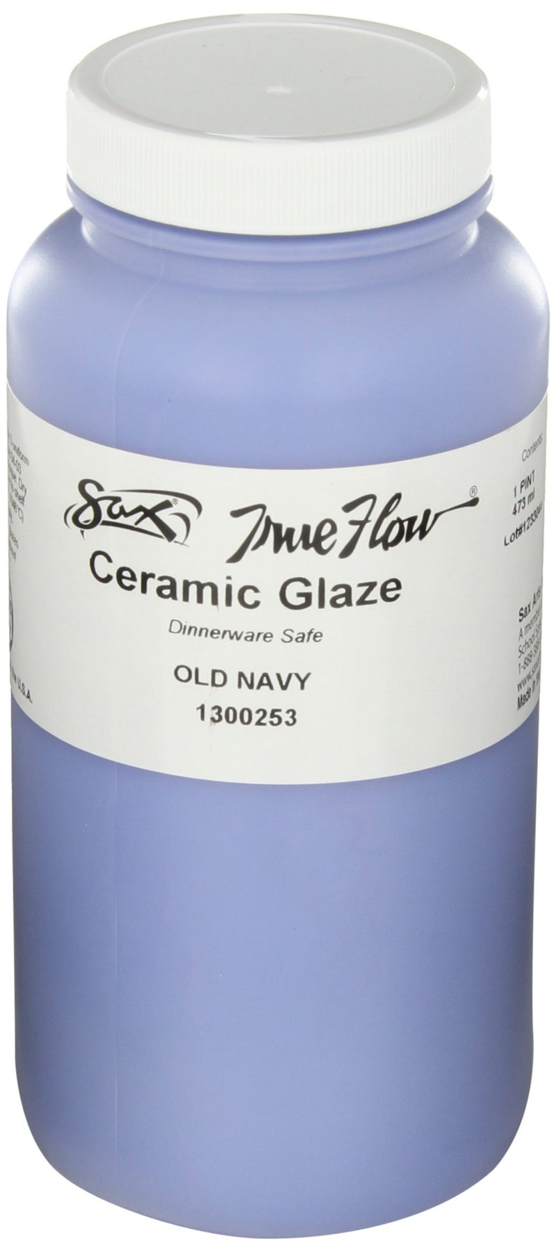 Sax True Flow Gloss Glaze Old Navy 1 Pint 1300253