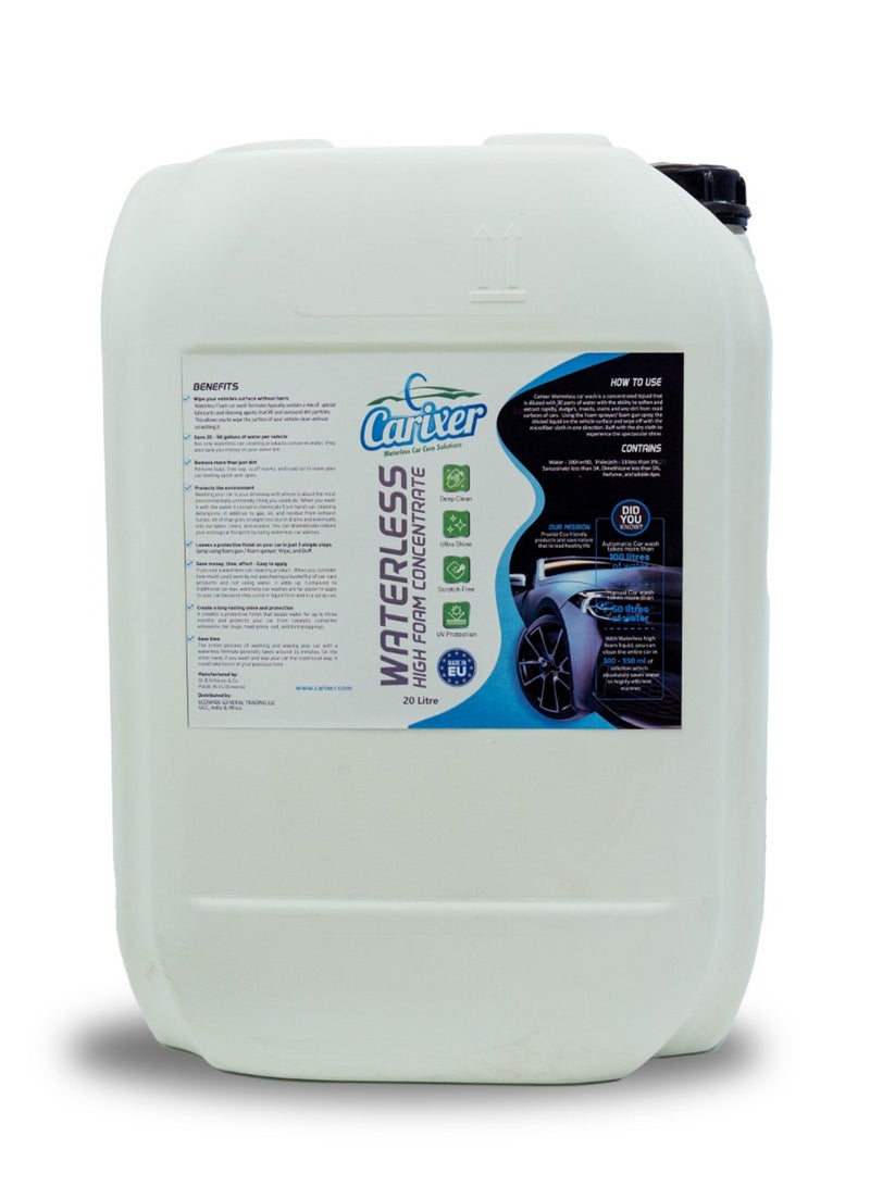 Waterless High Foam Car Wash