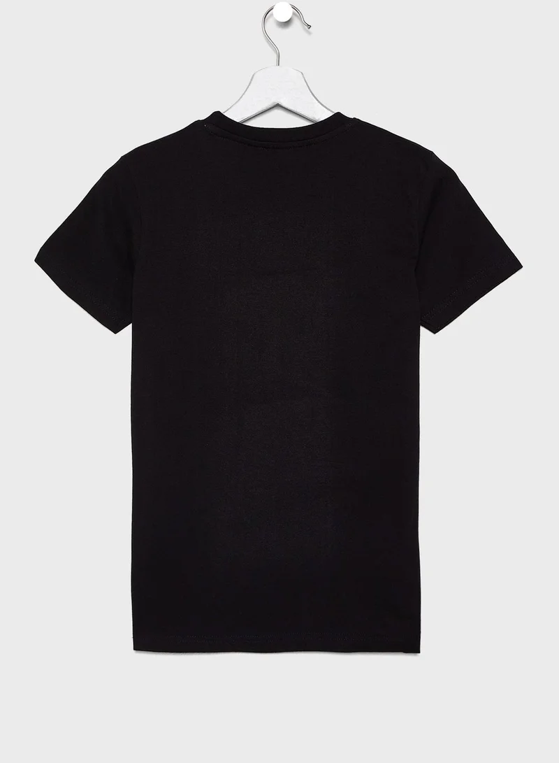 Fabric Flavours Kids Stormtrooper Flip Sequin T-Shirt