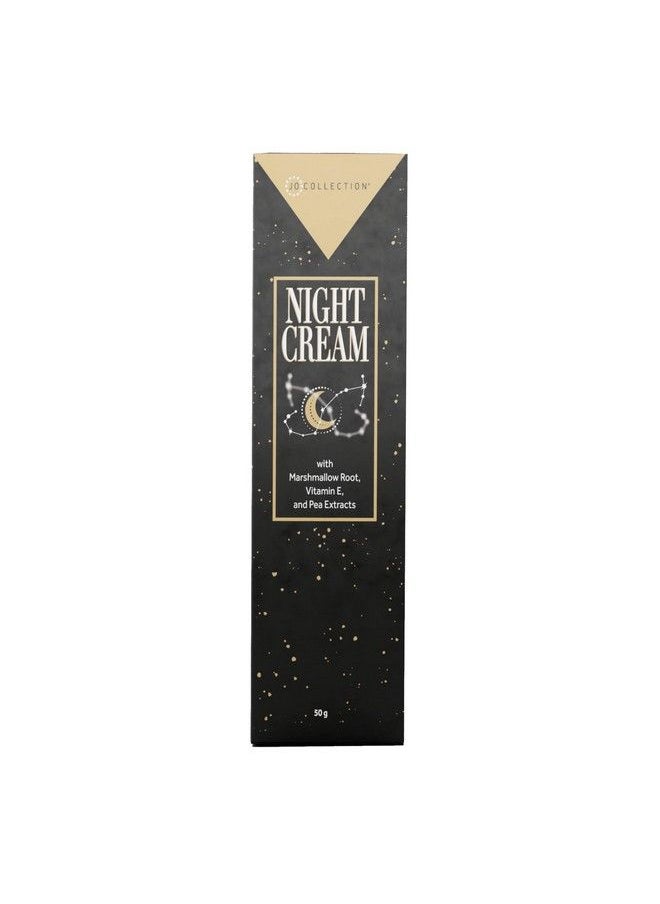 JO COLLECTION Night Cream With Marshmallow Root Vitamin E Pea Extracts And Jojoba Esters ; Moisturizes Nourishes Hydrates Balances Protects And Repairs ; 50G  - Image 4