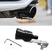 RGOAANC Car Turbo Whistle Exhaust Whistle Aluminum Car Turbo Sound Simulator Universal Modification Accessories Vehicle Blow Valve Tip Metal Simulation Muffler for Most Cars Sedans Motorcycles L - Image 2