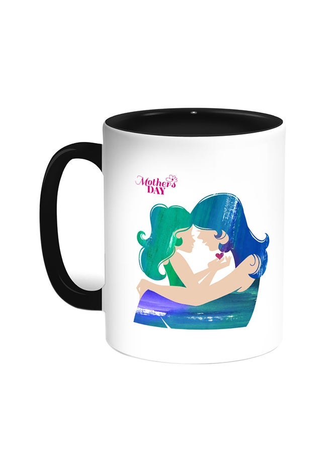 Mothers Day Printed Coffee Mug Black/White 11ounce
