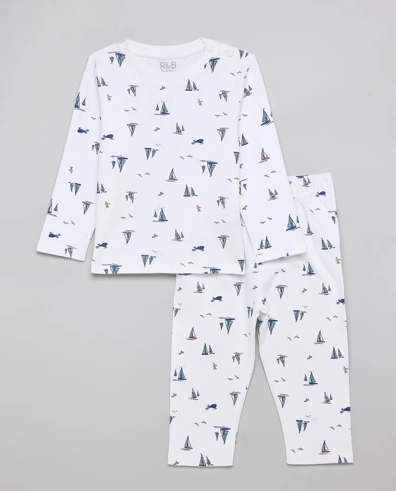 R&B Printed Clothing Set