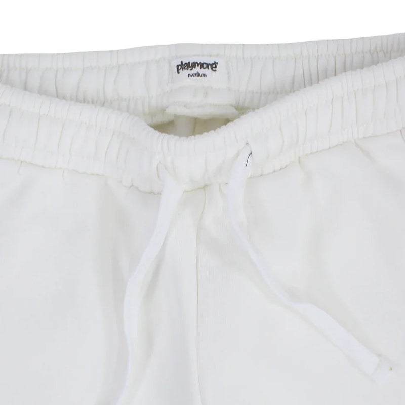 playmore Kids Unisex Sweatpants – Off White & Navy - Image 3