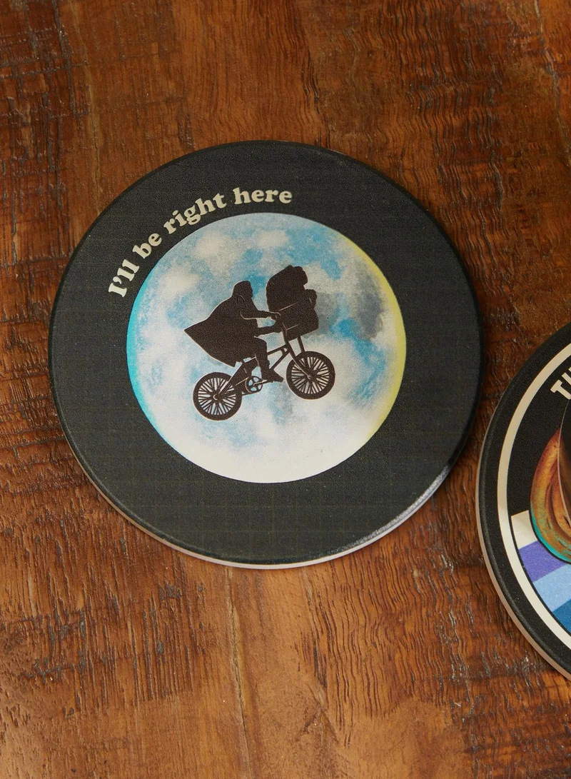 Half Moon Bay Set Of 2 E.T. Ceramic Coasters