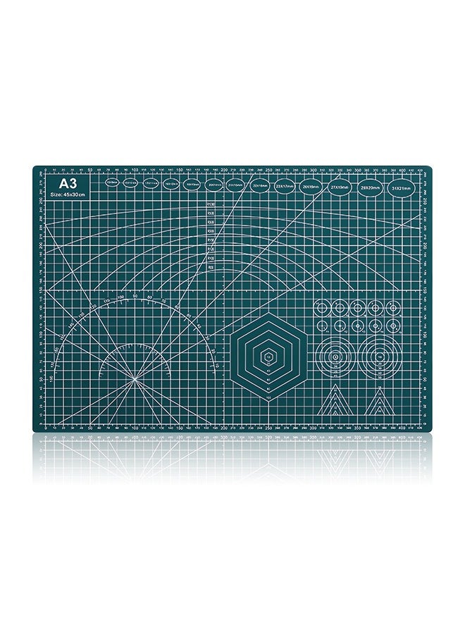 Generic - A3 Cutting Mat 3mm Thick Double-Sided Anti-Cut Soft Table Mat, Suitable for Painting, Art, Tailoring - Image 1
