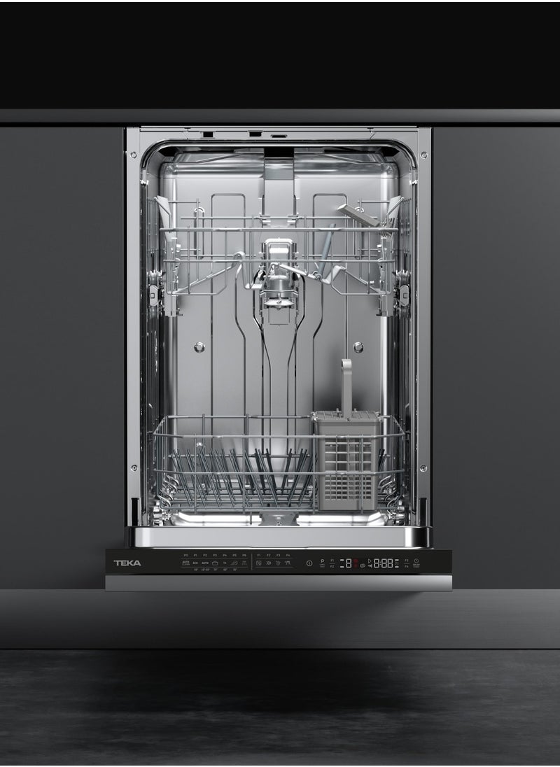TEKA - DFI 44700 fully integrated dishwasher 7 washing programs in 45cm - Image 1