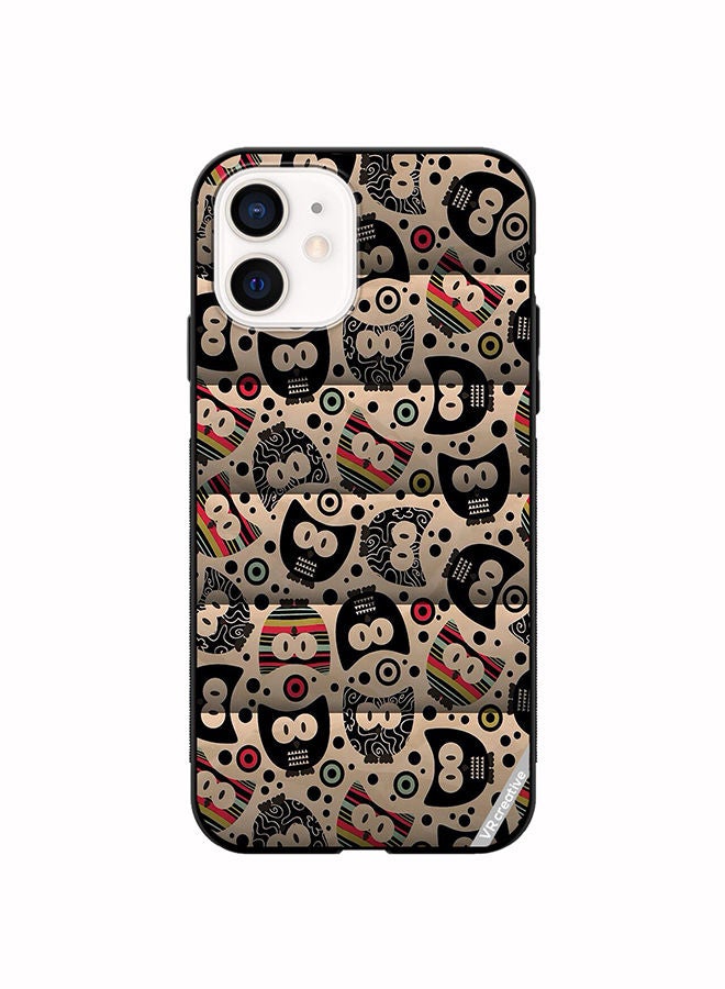 VR CREATIVE Protective Case Cover For Apple iPhone 12 Mix Cartoons Design Multicolour - Image 1