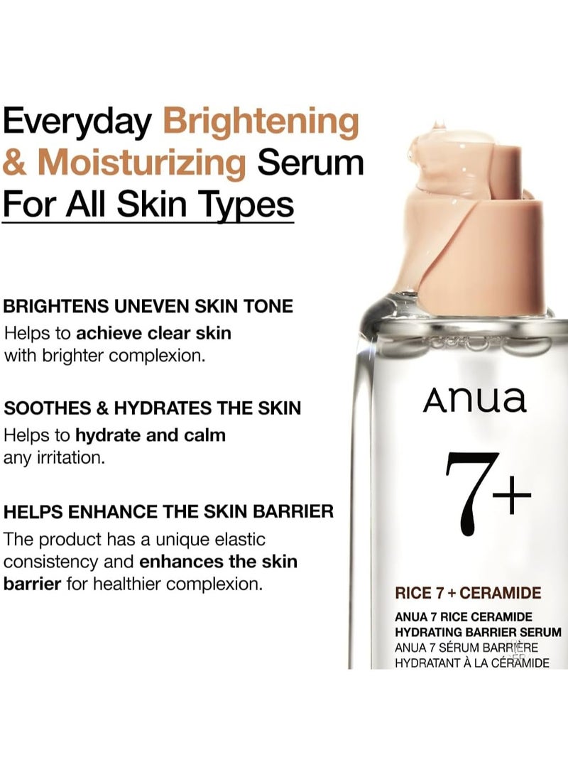 Anua Rice 7 Ceramide Hydrating Barrier Serum 50 mlml - Image 3