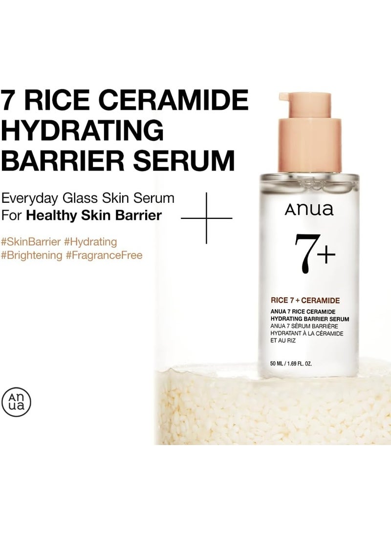 Anua Rice 7 Ceramide Hydrating Barrier Serum 50 mlml - Image 2