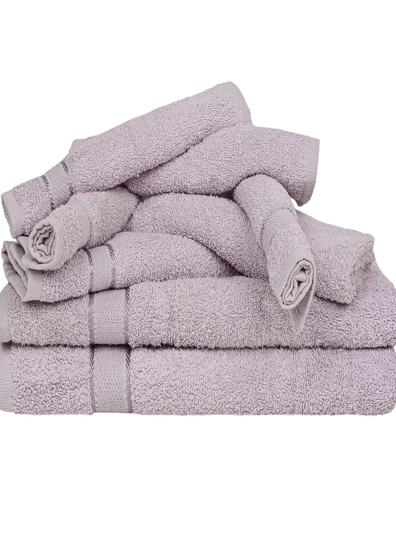 Bliss Casa Bliss Casa - 8 Pieces Towel Set - 2 Bath Towels, 2 Hand Towels, and 4 Washcloths, Ring Spun Cotton Highly Absorbent Towels for Bathroom, Shower Towel