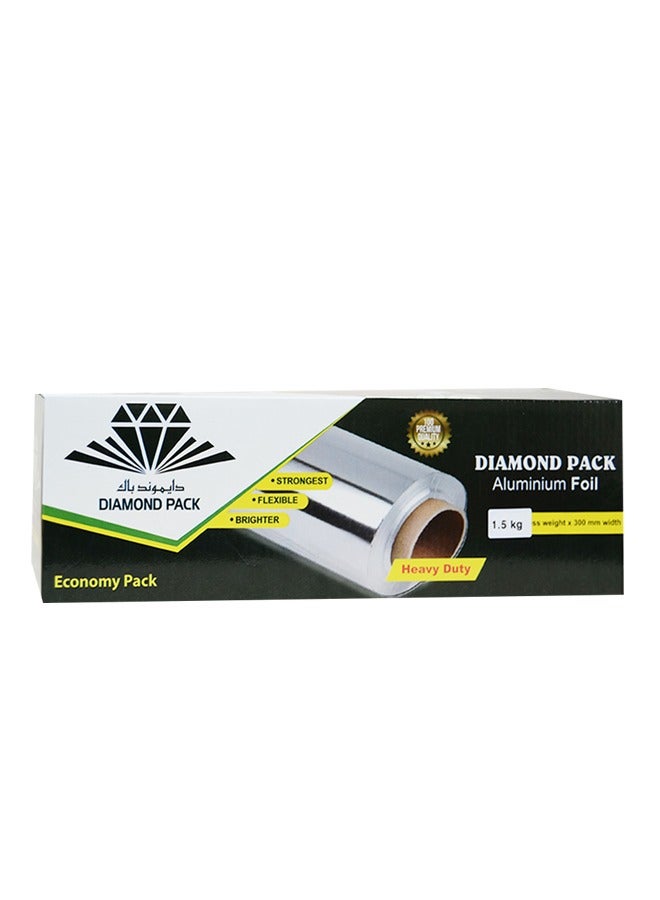 Diamond Aluminum Foil 18 MIC 30CM 1500g - Image 1