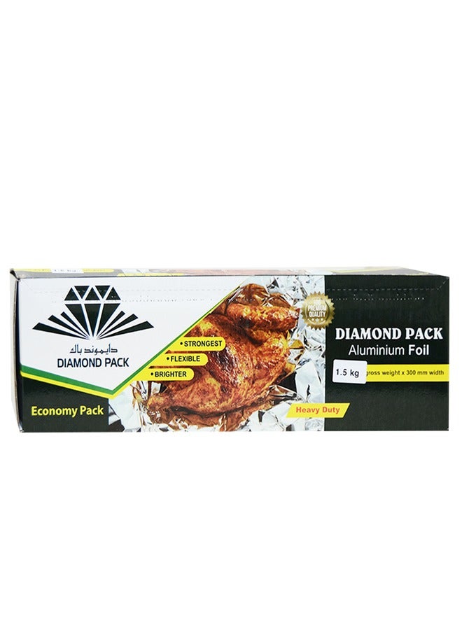 Diamond Aluminum Foil 18 MIC 30CM 1500g - Image 2