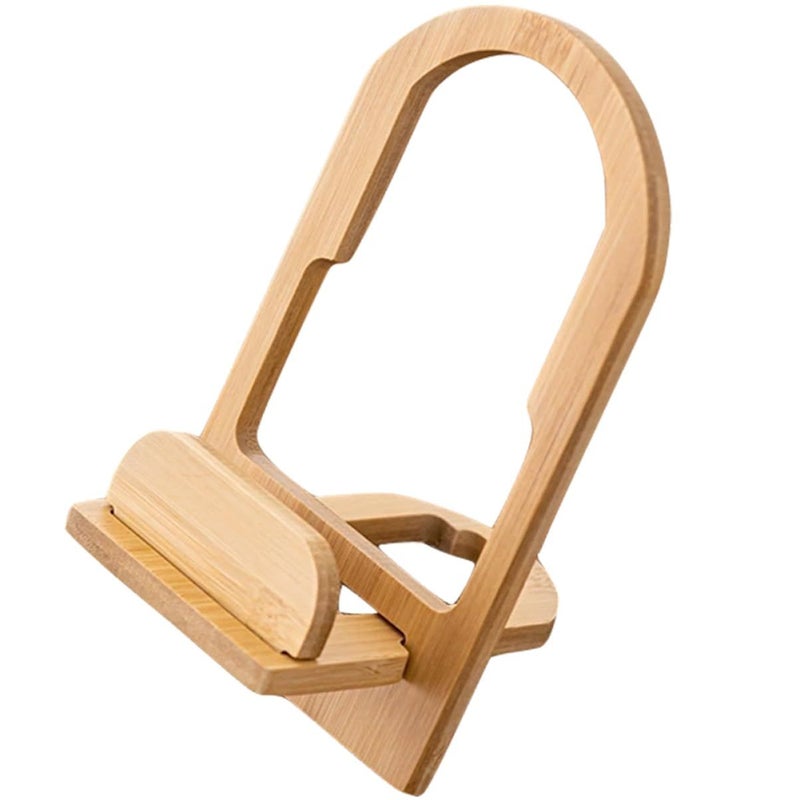 Bamboo Tea Cake Display Stand Decorative Holder For Home Storage And Organization - Image 2