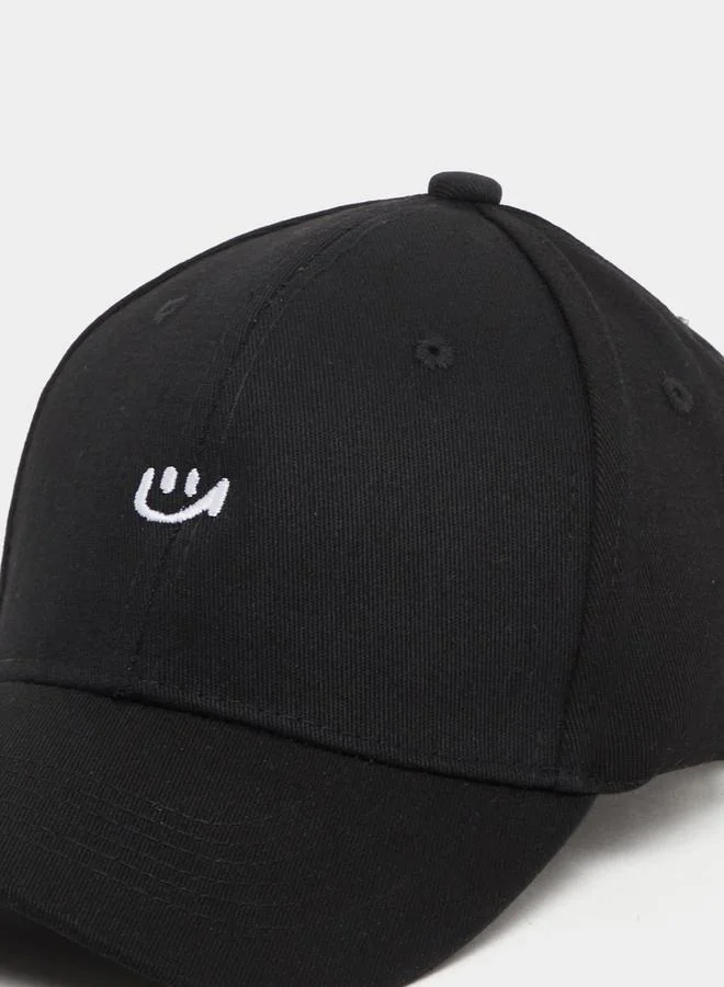 Styli Embroidered Smile Baseball Cap