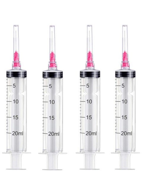 Disposable 20ml Syringe 18G 1 1/2Inch Luer Lock Individually-Wrapped