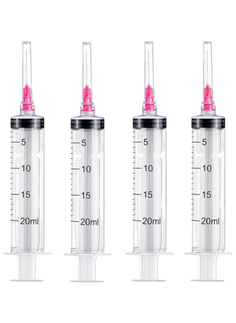 SKYLINE - Disposable 20ml Syringe 18G 1 1/2Inch Luer Lock Individually-Wrapped - Image 1