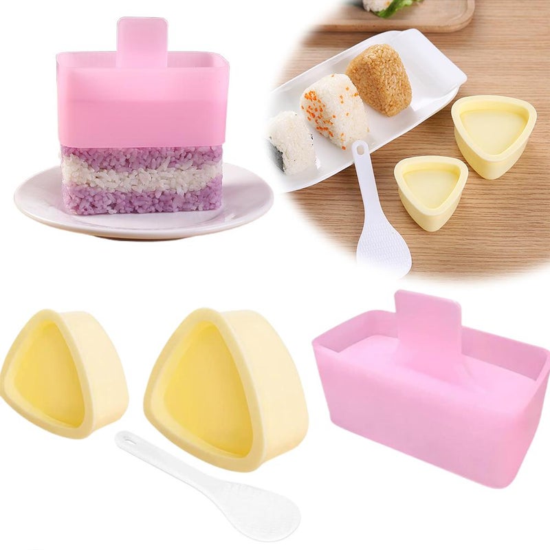 Rectangular multi-layer sushi mold, layered rice ball mold, children's food lunchbox tool - Image 3