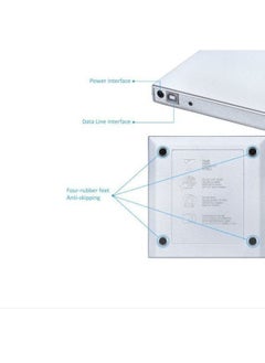 Generic External USB 2.0 DVD Drive - High-Speed Portable External DVD Reader and Writer  - Image 2
