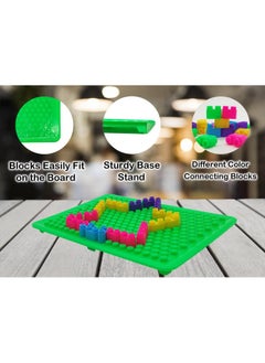 VGRASSP 80+ Pcs Colorful Two Pin Building Blocks Pegboard Toy for Kids - Make Your Own Designs, Endless Imagination and Creativity with Fun Learning - Color As Per Stock - pzsku/Z3A8CFD858D9AA6E080BEZ/45/_/1737806574/79f81be2-6dd6-40a2-b404-5860a72fcc48