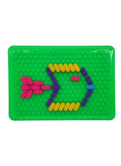 VGRASSP 80+ Pcs Colorful Two Pin Building Blocks Pegboard Toy for Kids - Make Your Own Designs, Endless Imagination and Creativity with Fun Learning - Color As Per Stock - pzsku/Z3A8CFD858D9AA6E080BEZ/45/_/1737806576/c6ea54d3-6931-44b8-a06f-8153ce7d331a