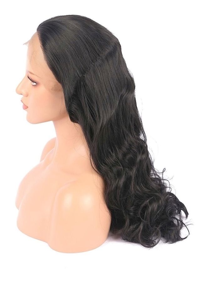NIBEMINENT Long Curly Wig Black - Image 2