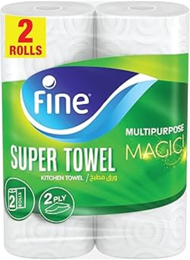 Fine Fine Kitchen Tissue Paper kitchen towel, 2 layers 2 rolls 