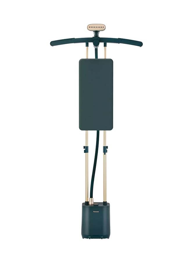 Panasonic Dual Pole garment Steamer, Expandable Hanger 3 L 2400 W NI-GWG090GTH Golden black - Image 1