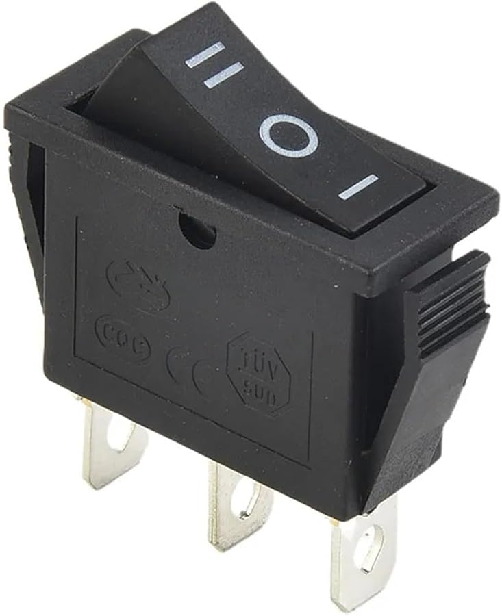 KCD3 Rocker Switch ON Off 3 Position 3 Pin 12V 16A 250VAC Power Switch with Light - Image 3