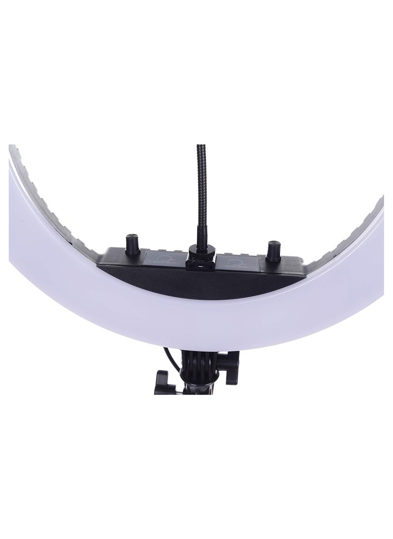 HQ - HQ-18  18inch Live Stream Led Soft Ring Light With 360 Degree Rotation Mobile Holder Bag And 2.1 Meter Stand - Image 1