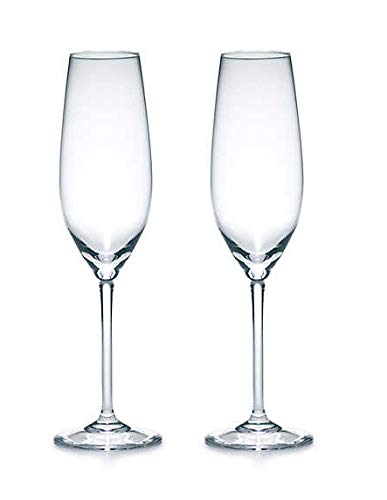 Avora Kitchenware Red Wine Glass, 165 ml Champagne Flute Glass, Clear (2) - Image 5